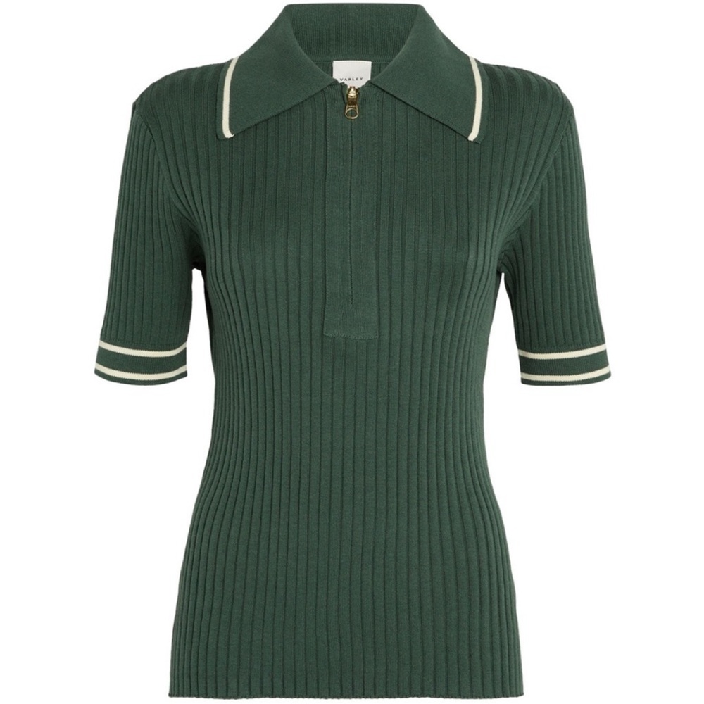 Varley Napier Fitted Knit Polo